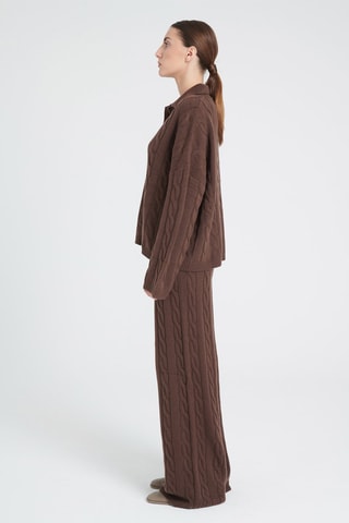 Polo oversize en cachemire Zaya 5 Zaya 5 - Marron
