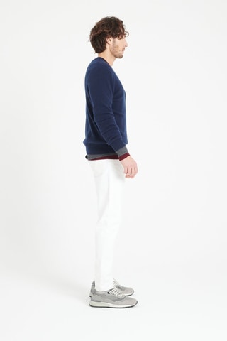 Pull ample en cachemire Luke 1  - Bleu