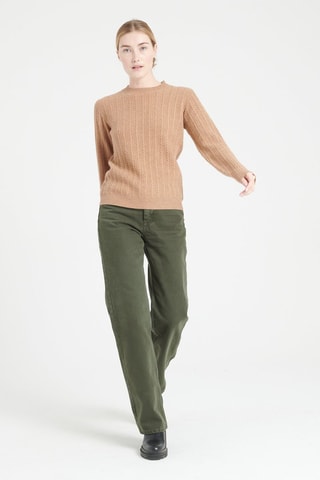 Pull ajusté en cachemire Lilly 29 - Camel