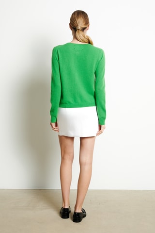 Gilet slim en cachemire Lilly 4B - Vert
