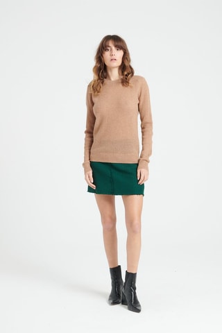 Pull ajusté en cachemire Lilly 23 - Camel