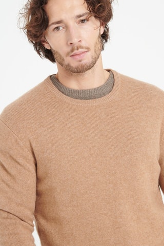 Pull ample en cachemire Luke 14 - Camel
