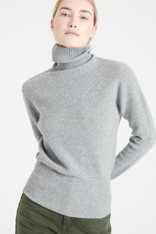 Pull ample en cachemire Lilly 21 - Gris