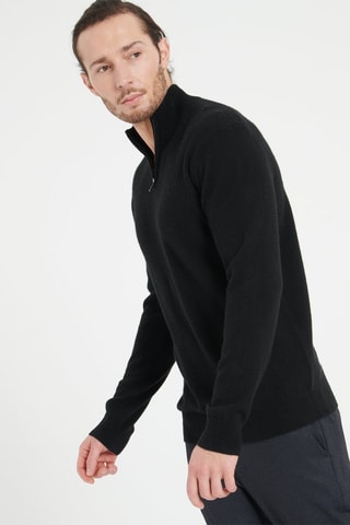 Pull ample en cachemire Luke 4 - Noir