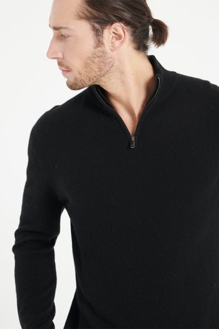 Pull ample en cachemire Luke 4 - Noir