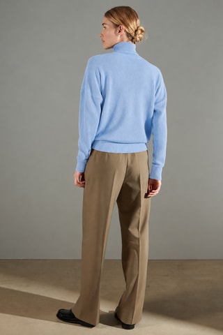 Pull oversize en cachemire Nami 7 - Bleu