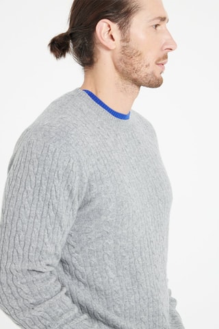Pull ample en cachemire Zach 5 - Gris