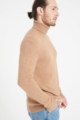 Pull ample en cachemire Luke 15 - Camel