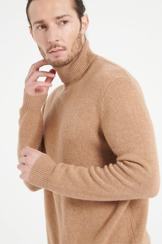 Pull ample en cachemire Luke 15 - Camel