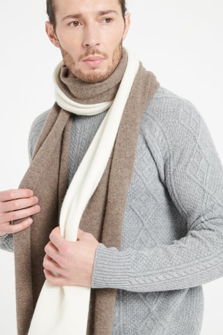 Pull ample en cachemire Zach 1 - Gris