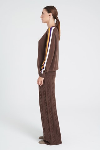 Pull ample en cachemire Zaya 19 - Marron
