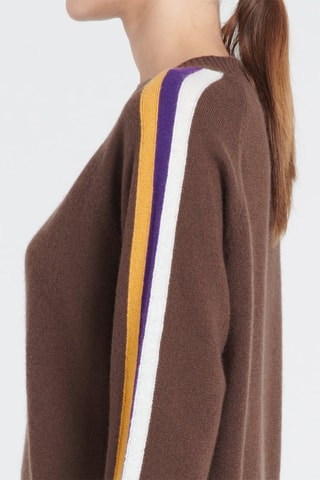 Pull ample en cachemire Zaya 19 - Marron