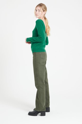 Pull ample en cachemire Mia 7 - Vert