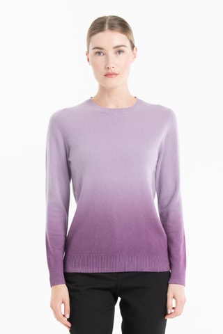 Pull slim en cachemire Mia 8B - Violet