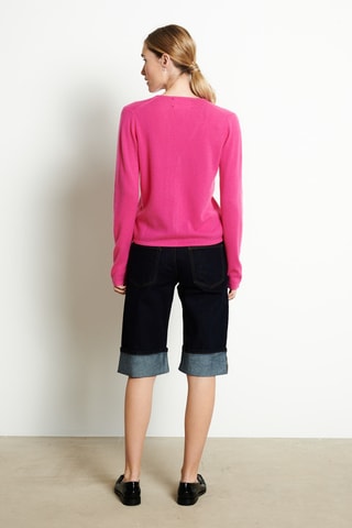 Gilet slim en cachemire Lilly 7B - Rose