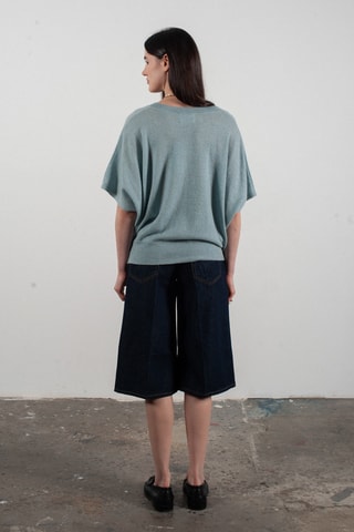 Pull oversize en cachemire Ria 25 - Vert