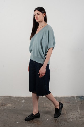 Pull oversize en cachemire Ria 25 - Vert
