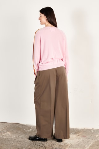 Pull oversize en cachemire Zaya 19 - Rose