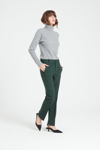 Pull ajusté en cachemire Mia 5 - Gris