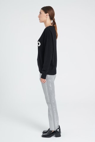 Pull ample en cachemire Zaya 4 - Noir