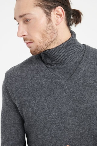 Gilet ample en cachemire sans manches Luke 9 - Gris