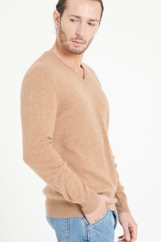 Pull ample en cachemire Luke 1  - Camel