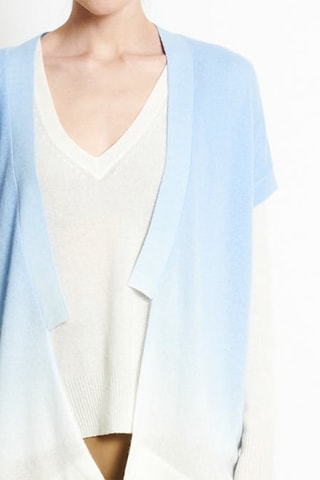 Kimono oversize en cachemire Ava 11 - Blanc