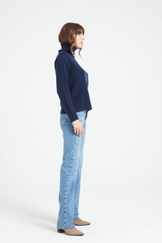 Pull ample en cachemire Lilly 22 - Bleu