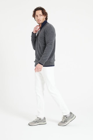Pull ample en cachemire Luke 11 - Gris