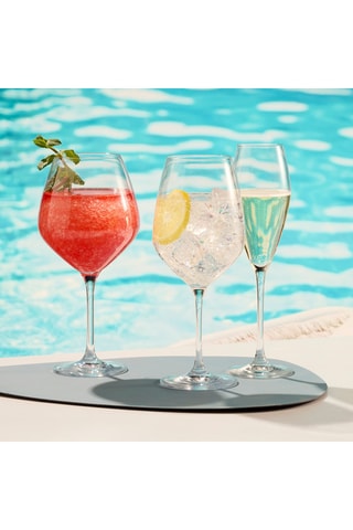6 verres à vin Harmonie - 81,1 cl