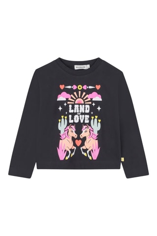 T-shirt met Capuchon - Zwart