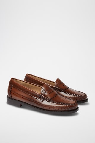 Leren Mocassins Penny - Lichtbruin