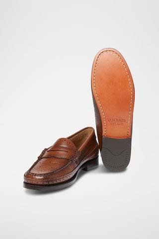Leren Mocassins Penny - Lichtbruin