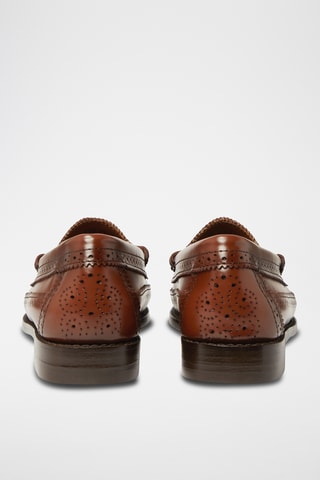 Leren Mocassins Penny - Lichtbruin