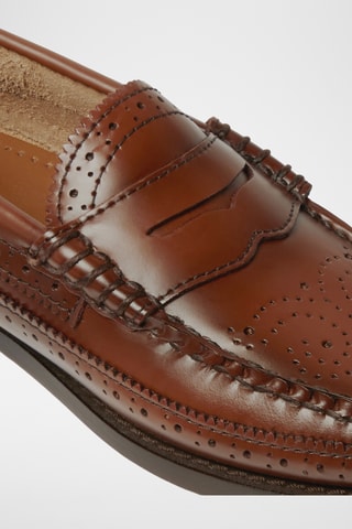 Leren Mocassins Penny - Lichtbruin