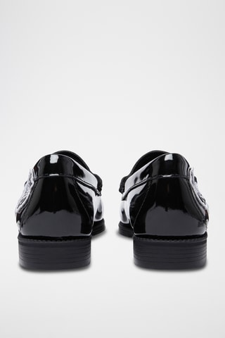 Leren Mocassins Penny - Zwart