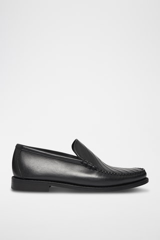 Leren Mocassins Cobra - Zwart