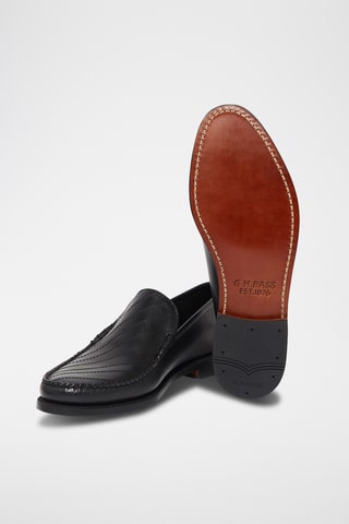 Leren Mocassins Cobra - Zwart