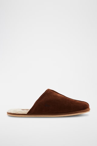 Nubuck Pantoffels Granby - Bruin