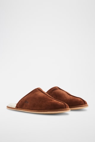 Nubuck Pantoffels Granby - Bruin