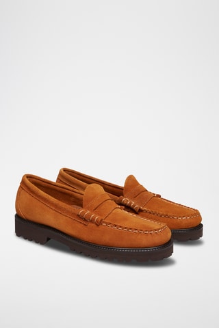Nubuck Mocassins Larson - Bruin