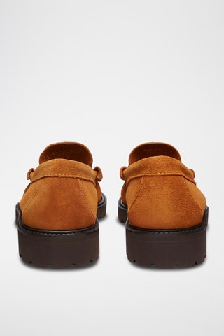 Nubuck Mocassins Larson - Bruin
