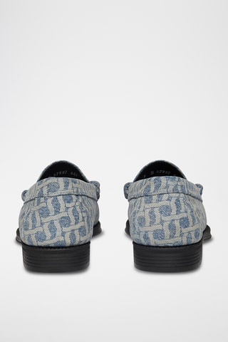 Mocassins Lincoln - Lichtblauw