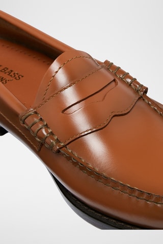 Leren Mocassins Penny - Bruin