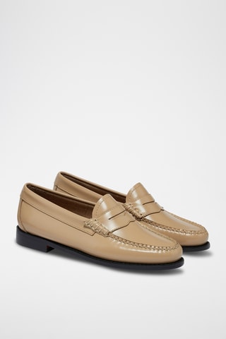 Leren Mocassins Penny - Lichtbruin