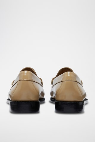Leren Mocassins Penny - Lichtbruin