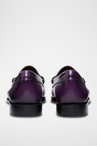 Leren Mocassins Penny - Paars