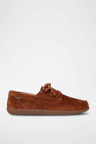 Nubuck Mocassins 4-Eye - Bruin