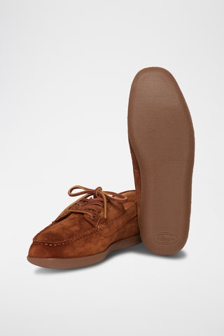 Nubuck Mocassins 4-Eye - Bruin