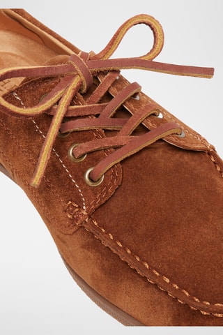 Nubuck Mocassins 4-Eye - Bruin